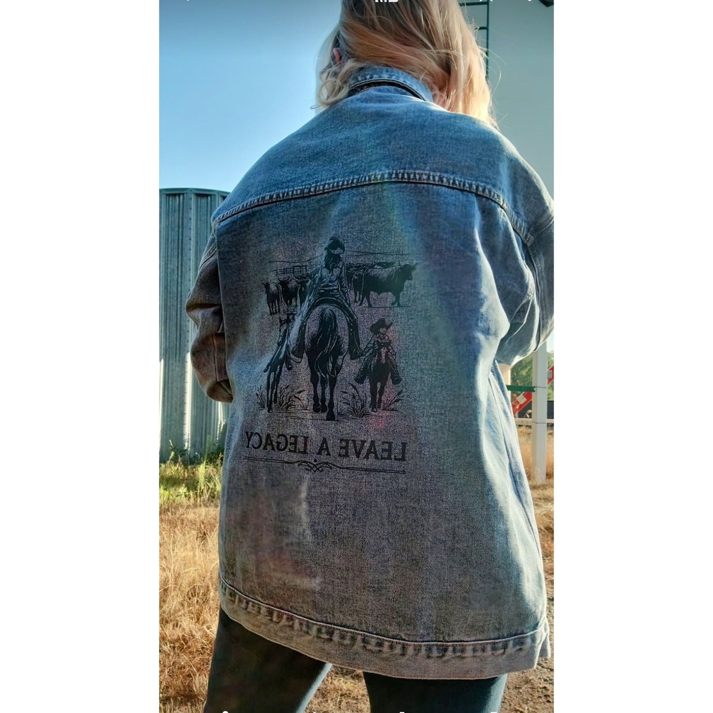 Leave A Legacy Denim Jacket