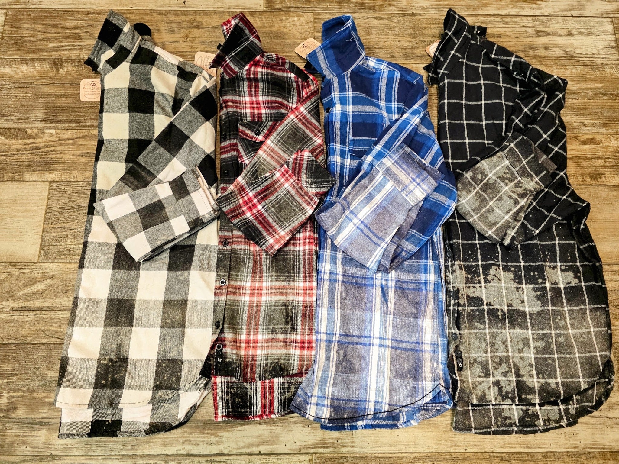 Bleached Flannels – RanchChic