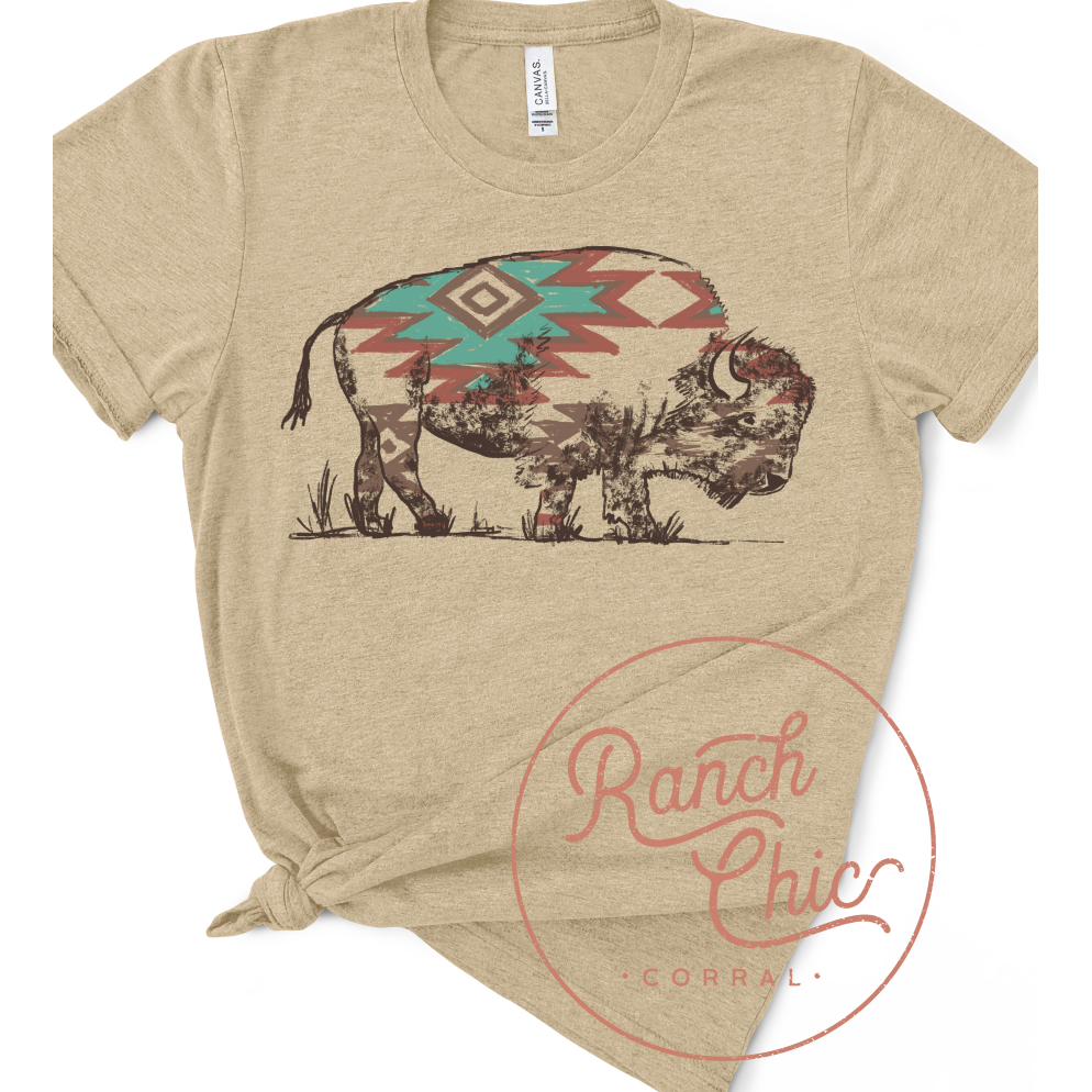 Roaming Buffalo Aztec – RanchChic