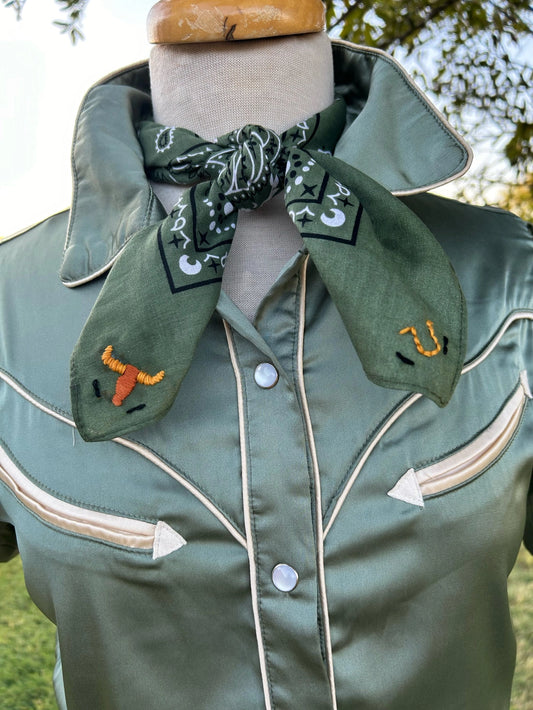 Embroidered Bandanas