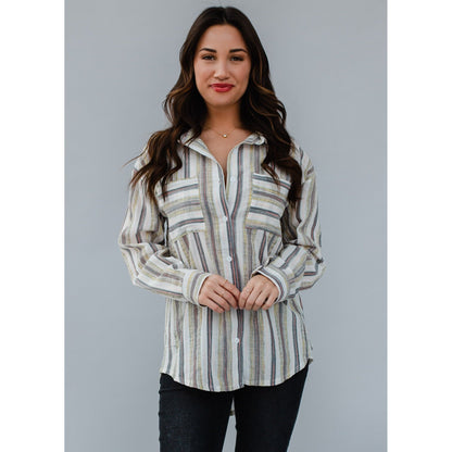 Striped Long Sleeve Shirt