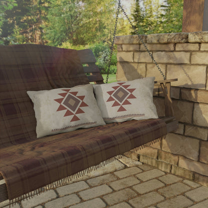 Prairie Days Aztec Outdoor Pillow