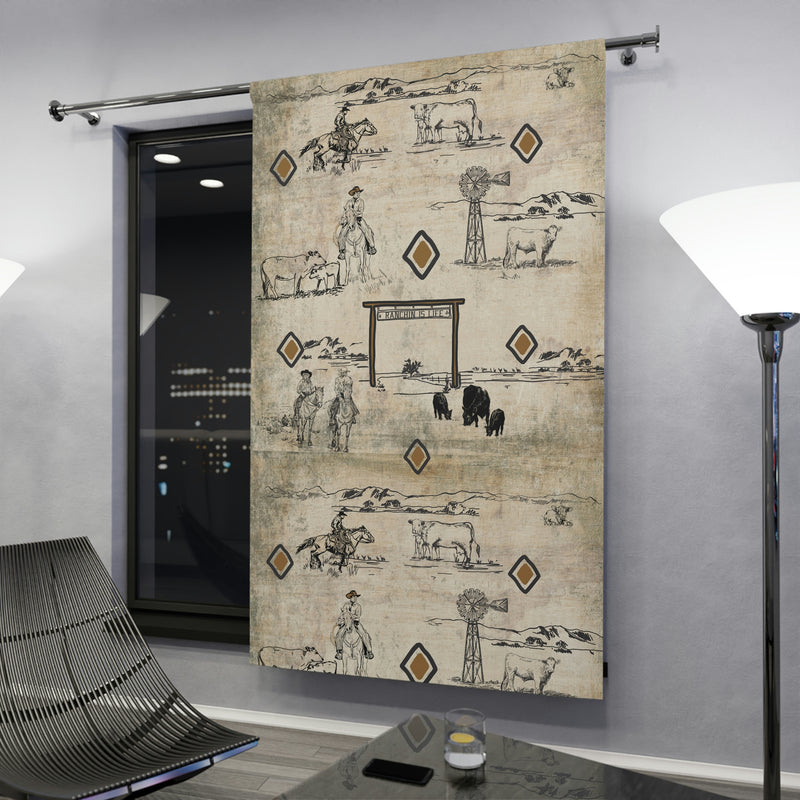 Pairs Window Curtains (1 Piece)
