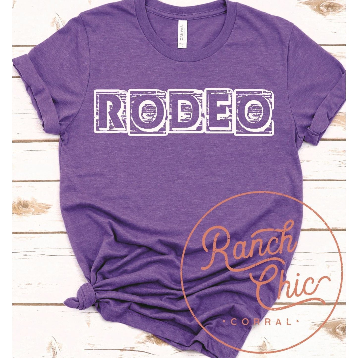 Purple Rodeo Tee