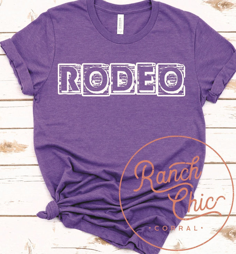 Purple Rodeo Tee