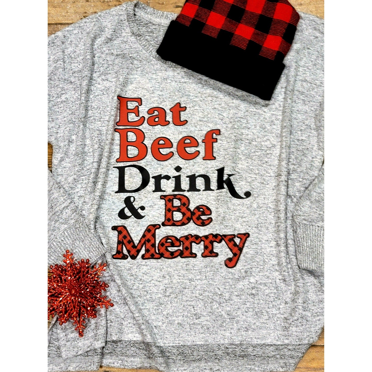 Eat BeeF Be Merry Shirt