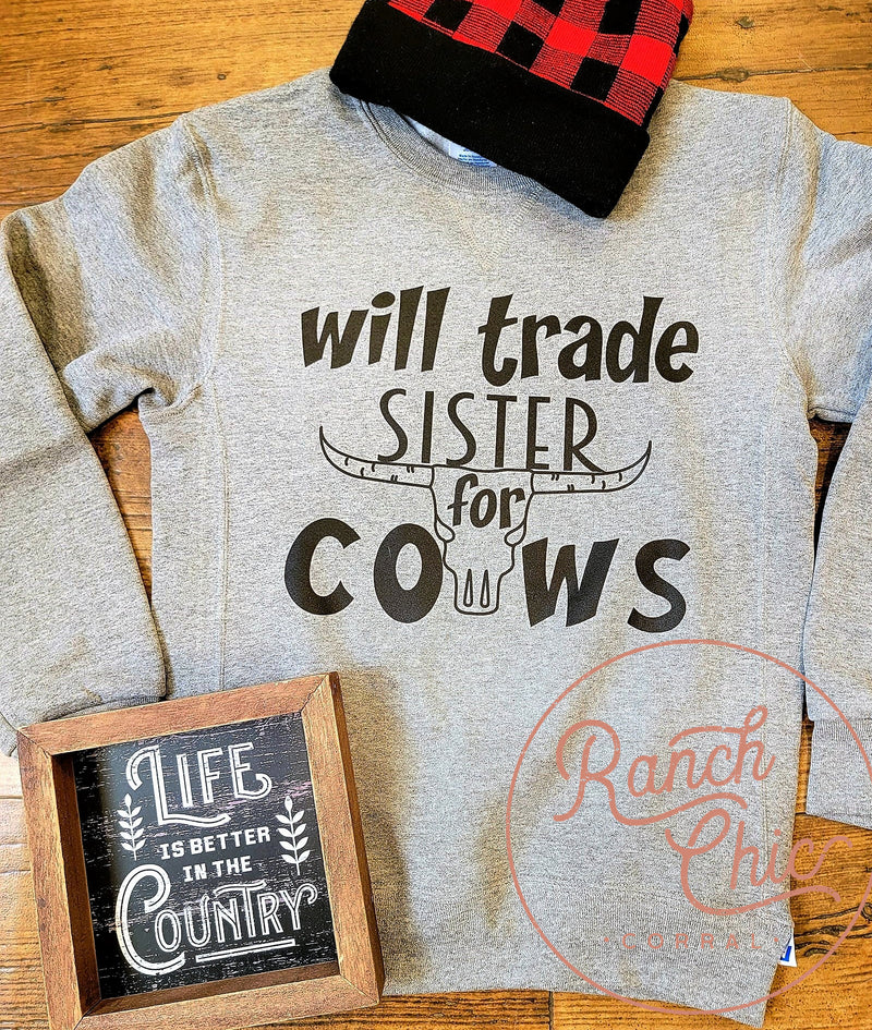 Trade Cows Sweatshirt