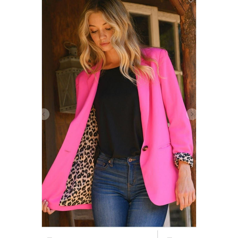 Pink Blazer