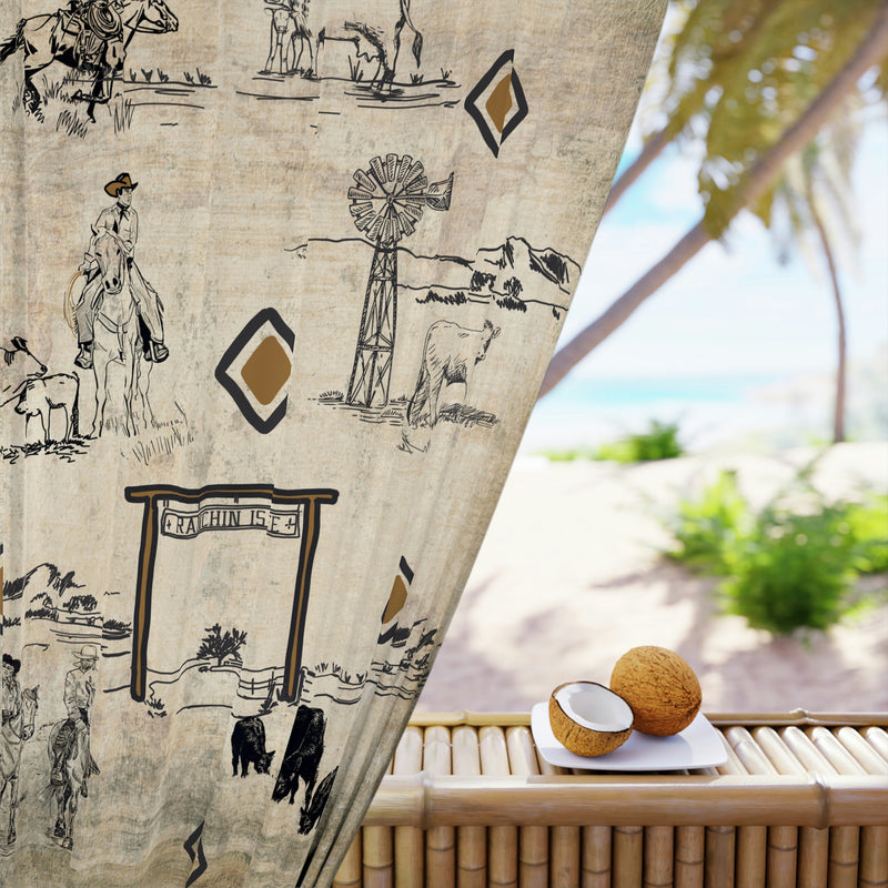 Pairs Window Curtains (1 Piece)