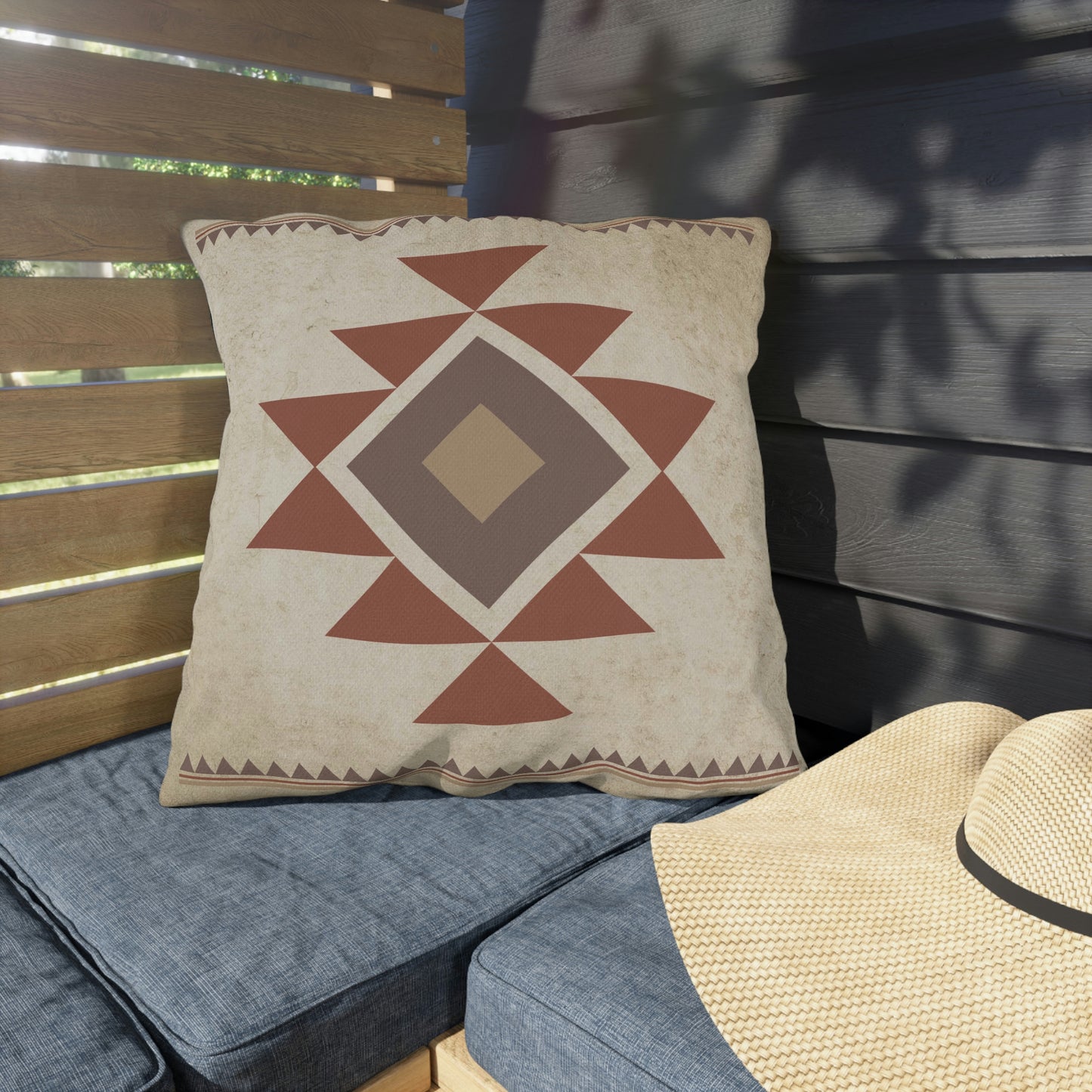 Prairie Days Aztec Outdoor Pillow