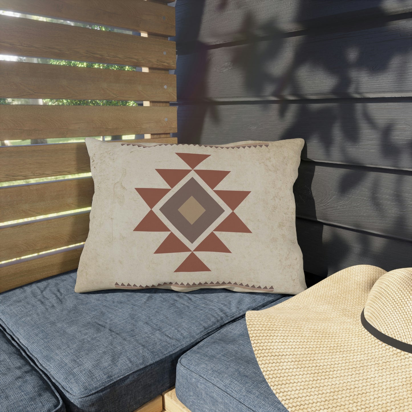 Prairie Days Aztec Outdoor Pillow
