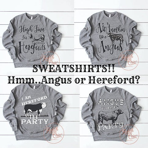 Favorite Cattle Sweatshirt