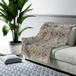 Prairie Days Velveteen Plush Blanket