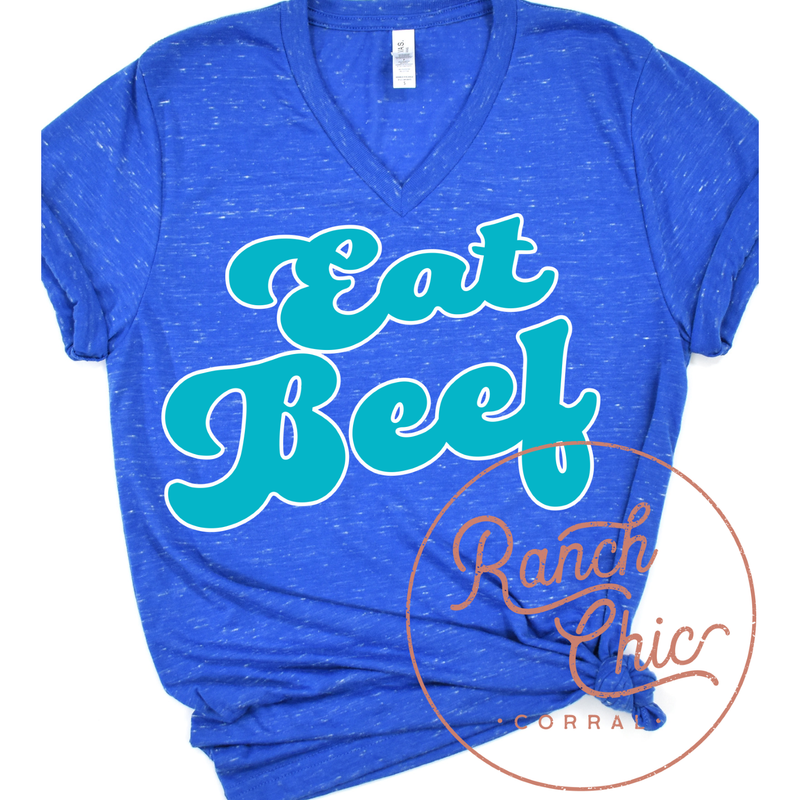 Retro Eat Beef