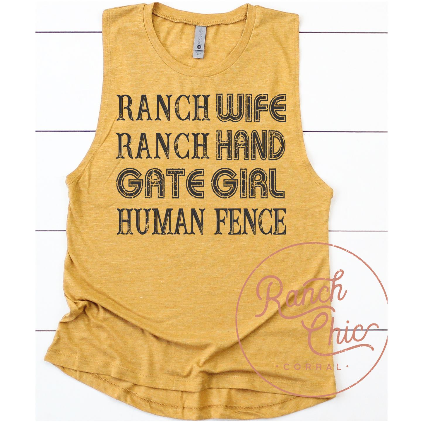 Human Fence Muscle Tank