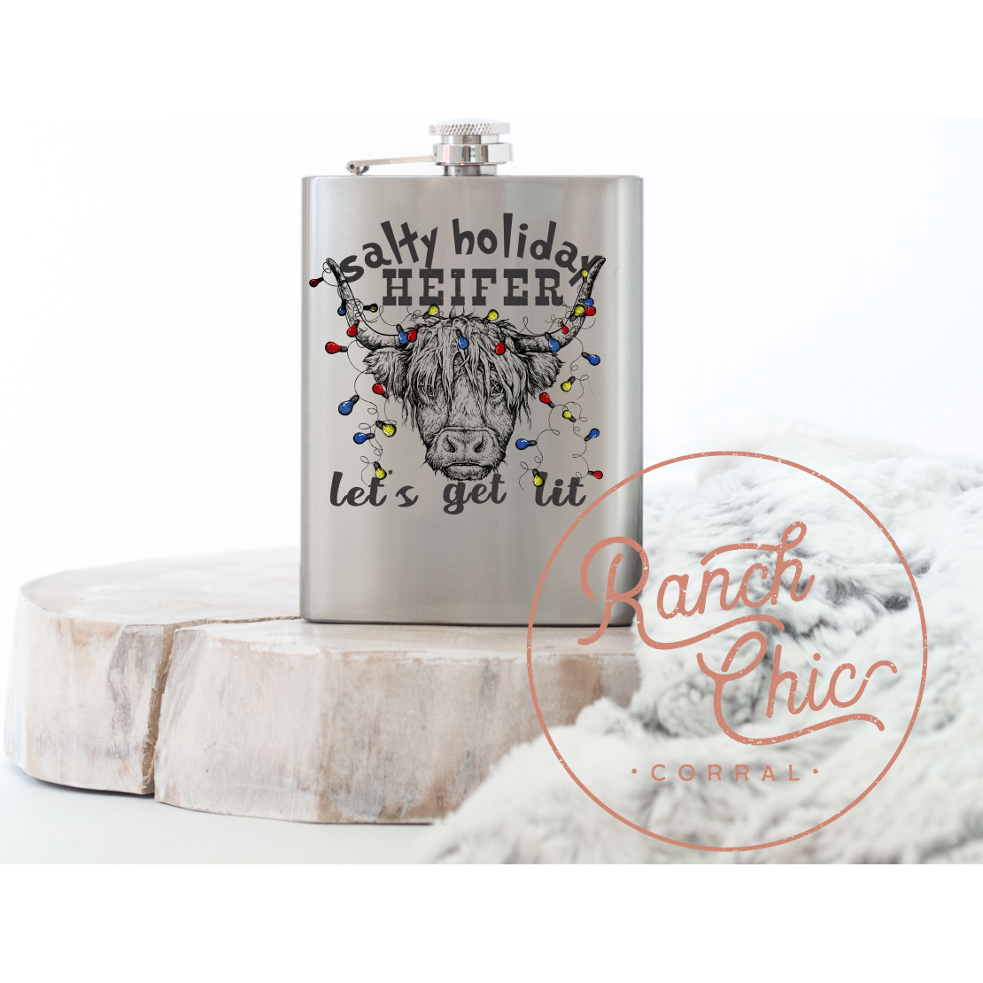 Salty Heifer Flask