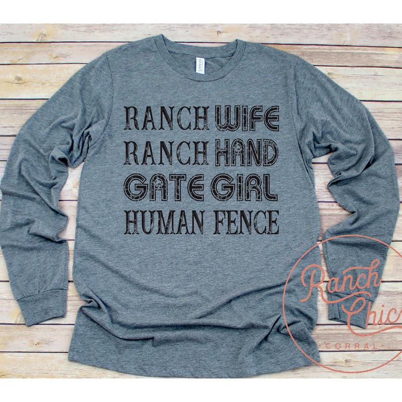Human Fence Long Sleeve