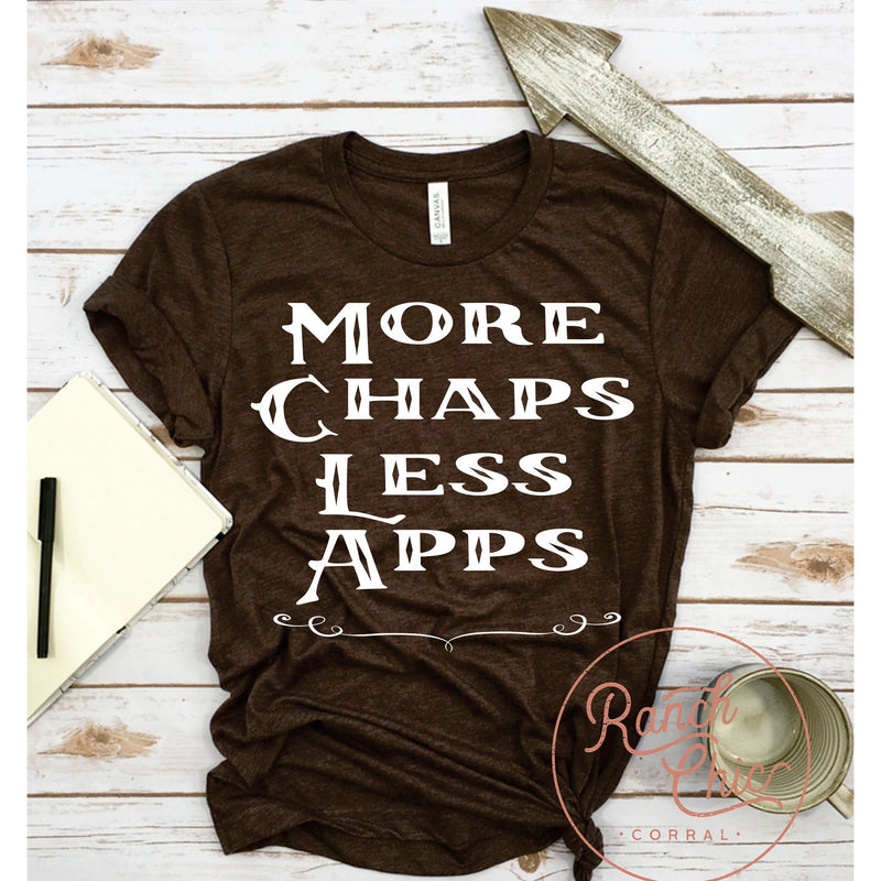 More Chaps Less Apps