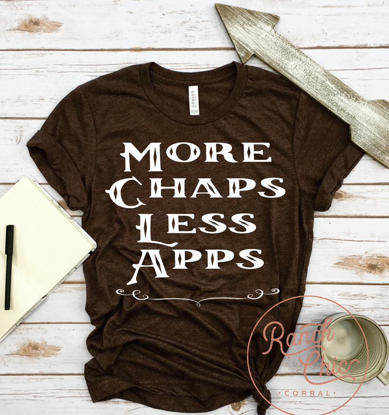 More Chaps Less Apps